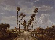 Meindert Hobbema Avenue at Middelharnis (mk08) oil painting on canvas